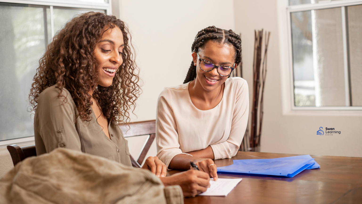 Middle school and high school academic tutoring support at Swan Learning Center Charlotte