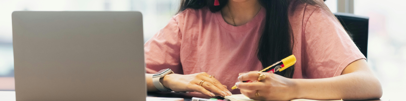 girl doing homework
