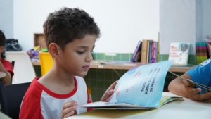 is my kid behind in reading